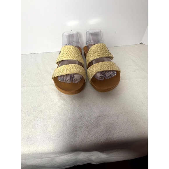Reef Cushion Vista Braid Womens Slide US 8 Beige Comfort Casual Slip On Sandal - Picture 3 of 7